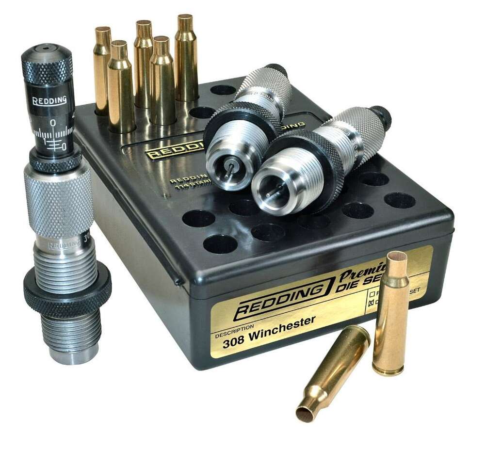 Misc. Accessories Redding Reloading Equipment Ready Series 22-250 Remington Premium Series Deluxe Die Set